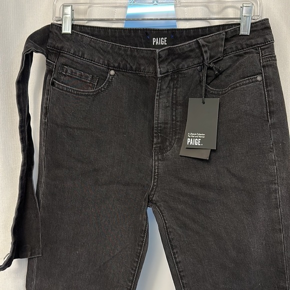 Paige Colette Crop Flare Jeans NWT - Picture 10 of 11